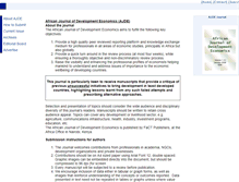 Tablet Screenshot of developmenteconomics.elewa.org